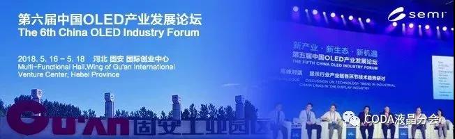 我司參加”第六屆中國OLED産業發展論壇”